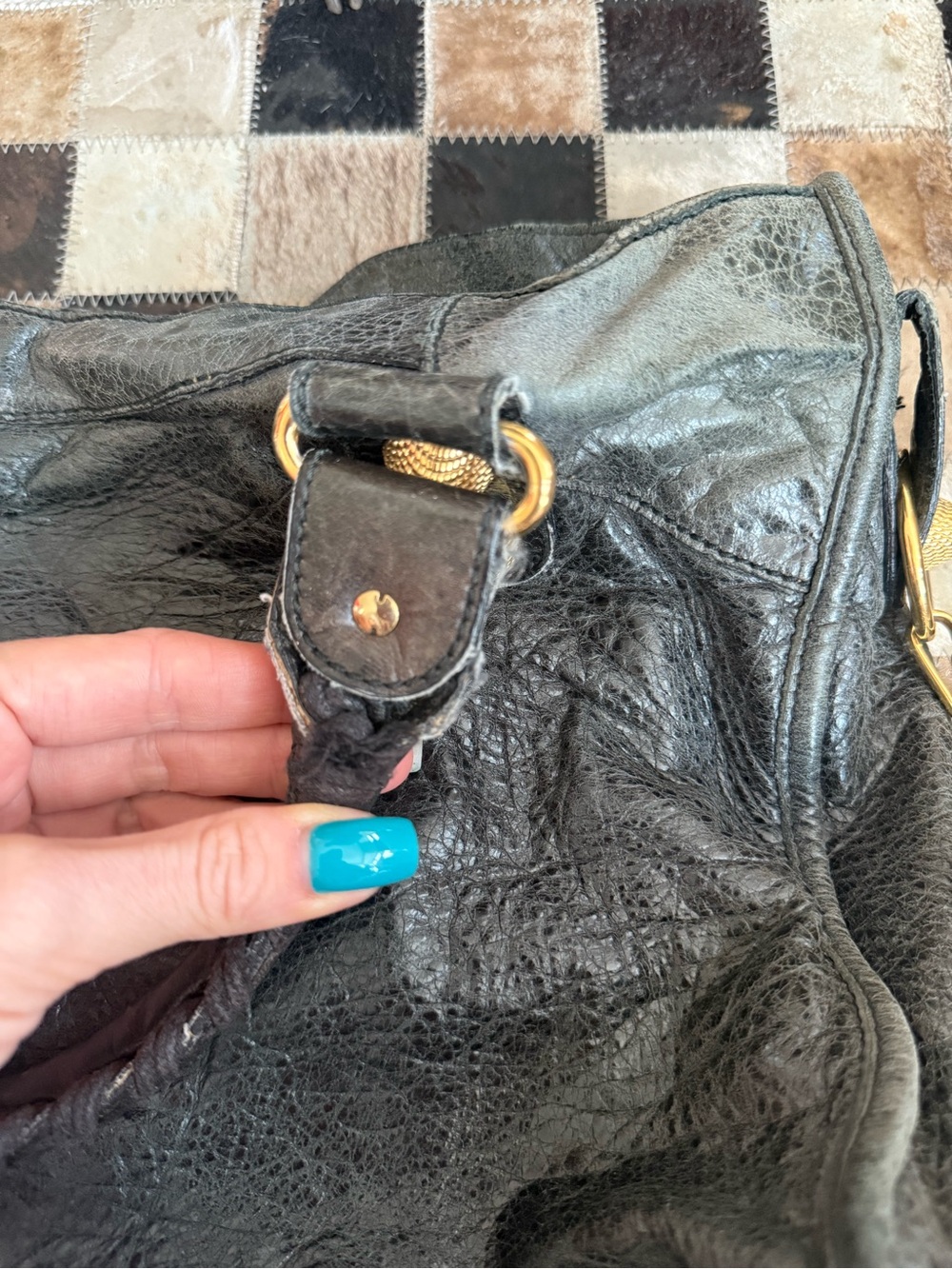 Balenciaga Motocross Classic City Bag - Picture 8 of 9
